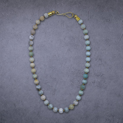 Amazonite Beaded Collar Necklace