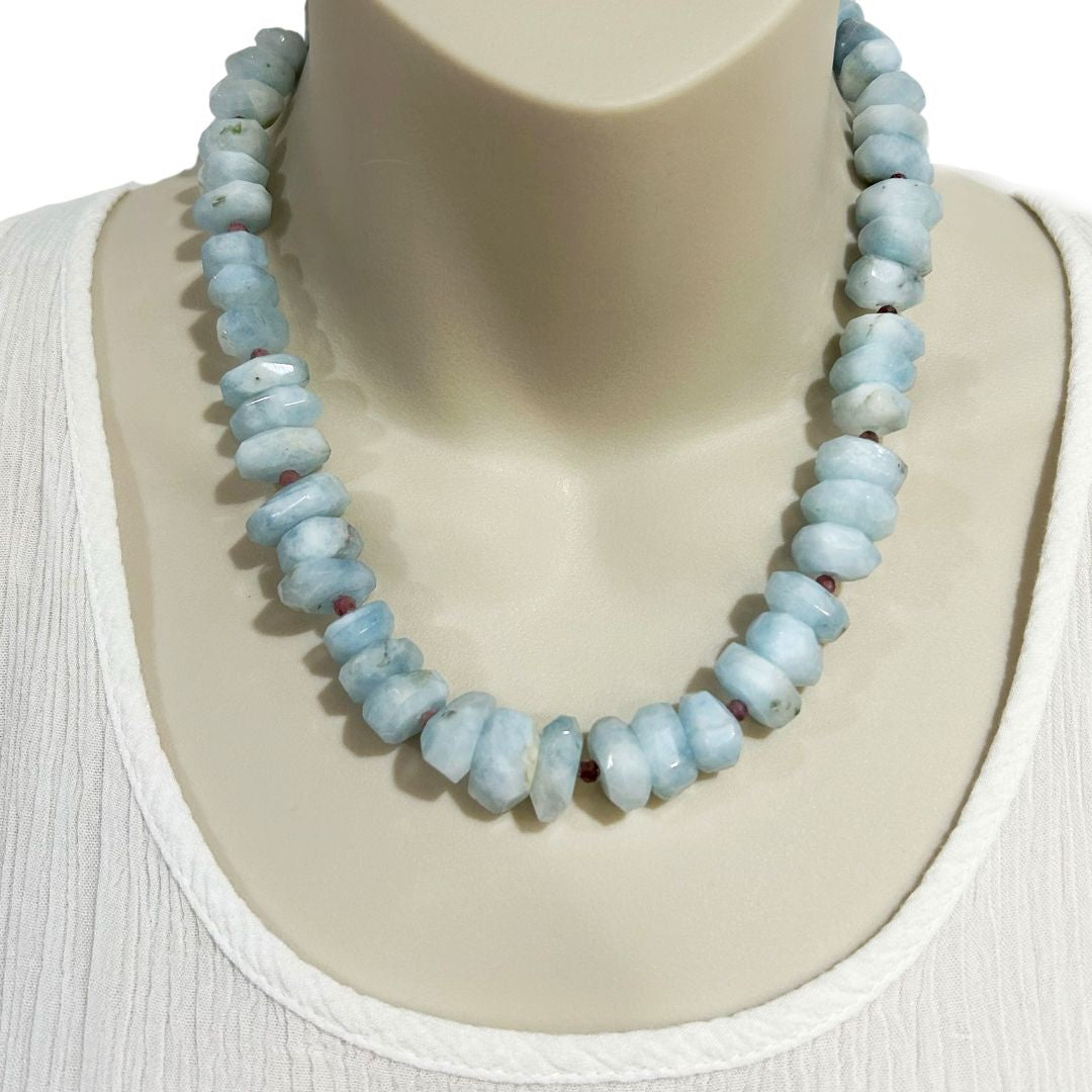 Seaside Serenity Aquamarine Necklace - T. Randall Jewelry