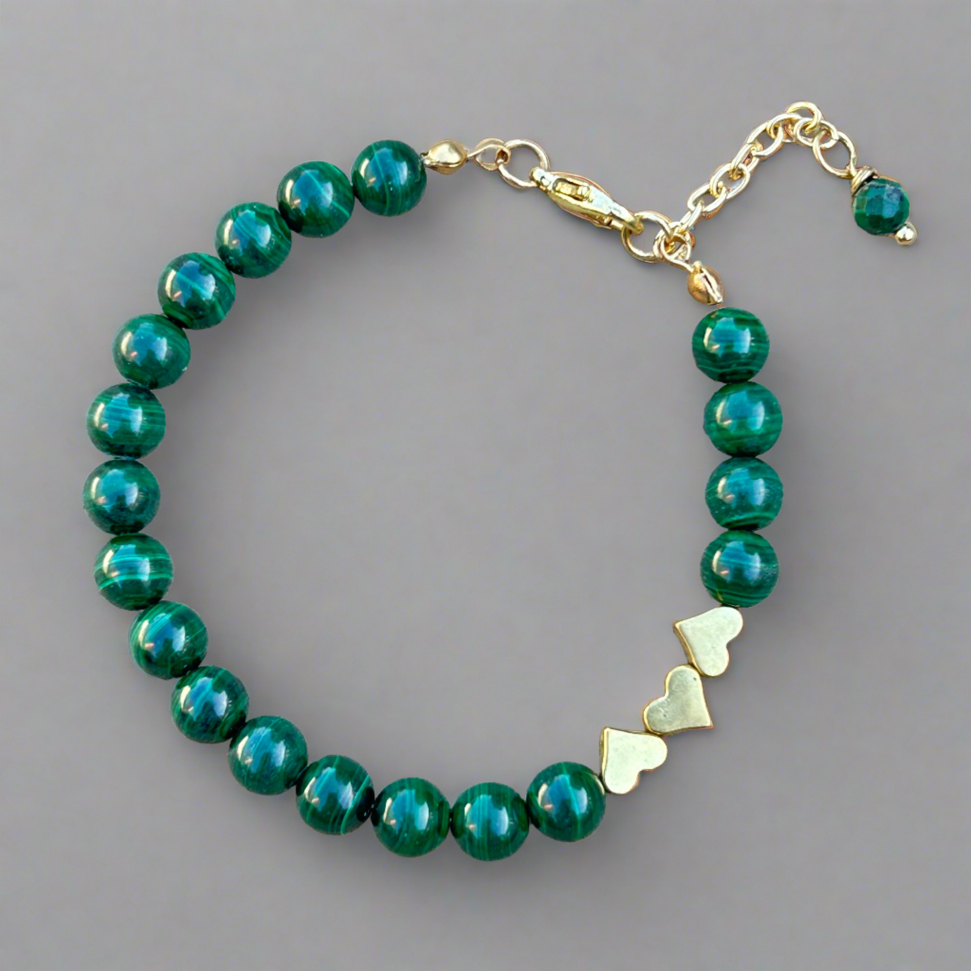 Malachite Beaded Bracelet - T. Randall Jewelry