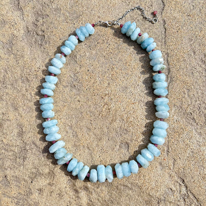 Seaside Serenity Aquamarine Necklace - T. Randall Jewelry