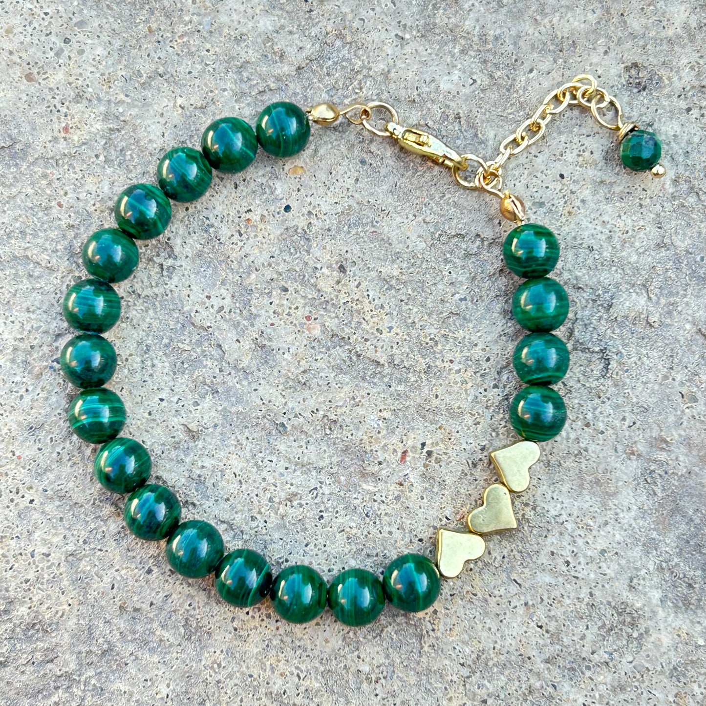 Malachite Beaded Bracelet - T. Randall Jewelry