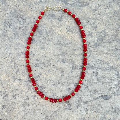 Red Coral Necklace - T. Randall Jewelry