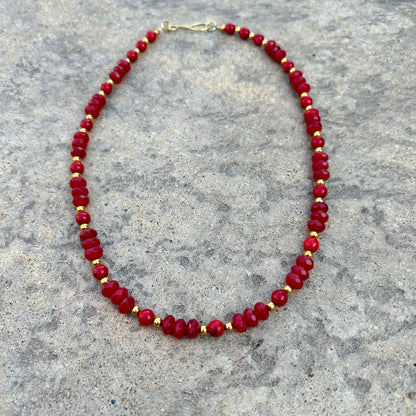 Red Coral Necklace - T. Randall Jewelry