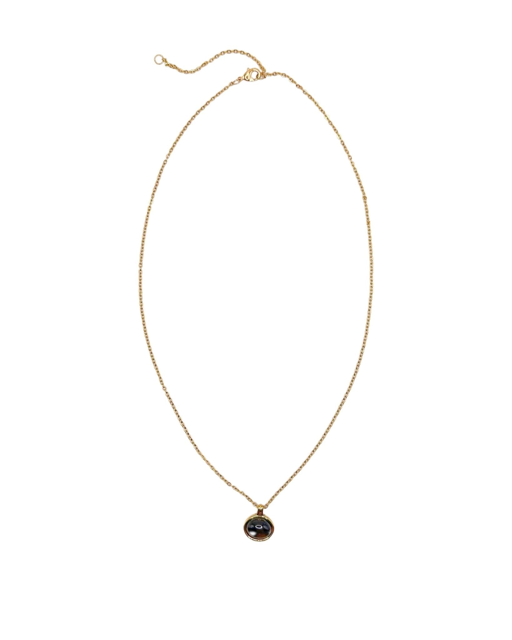 Tiger's Eye Pendant Charm Necklace - T. Randall Jewelry