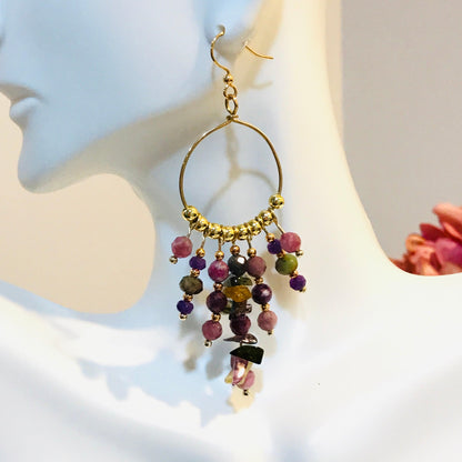 Tourmaline Statement Earrings - T. Randall Jewelry