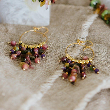 Tourmaline Statement Earrings - T. Randall Jewelry